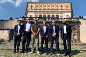 Caprarola - La visita di Guido Crosetto