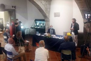 Viterbo - L'inaugurazione della mostra sul castello Baglioni di Graffignano