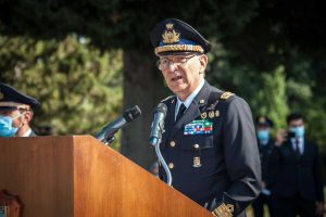 Aeronautica - Il capo di stato maggiore Alberto Rosso