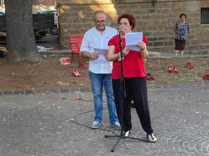 Bassano Romano - Una panchina rossa contro la violenza di genere