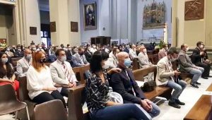 Viterbo - La messa per i facchini di santa Rosa