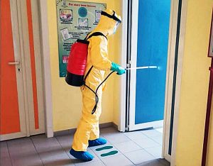 Coronavirus - Sanificazione delle scuole di Vetralla