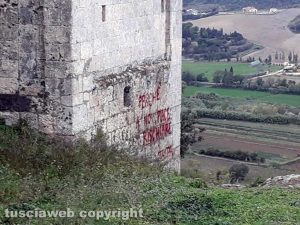 Deturpata la chiesa di San Giacomo