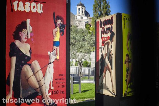 La street art exibition Boccasile maestro dell'erotismo fascista vista da Maurizio Di Giovancarlo