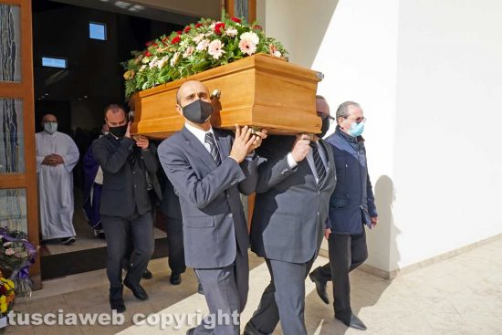 Viterbo - I funerali di Mario Cipolloni