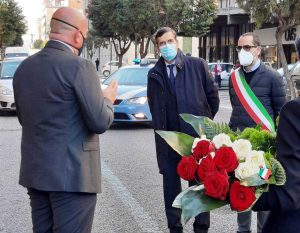 Terni - La commemorazione del poliziotto Cesare Mazzieri