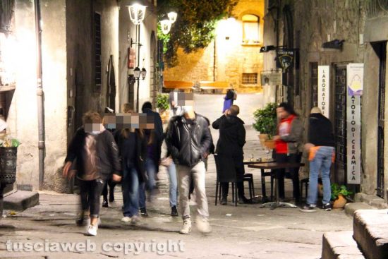 Viterbo - Prima del coprifuoco
