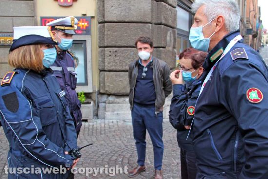 Viterbo - L'assessore Marco De Carolis e le polizie locali di Brescia e della città dei papi