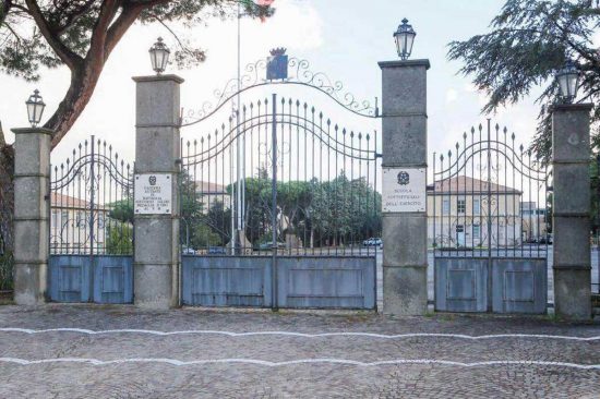 Viterbo - La caserma Soccorso Saloni