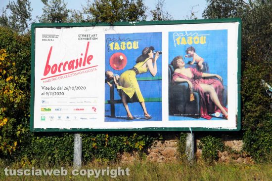 Viterbo - Boccasile, maestro dell'erotismo fascista - Tangenziale Ovest