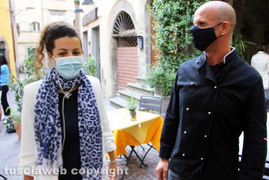 Viterbo - Chiara Frontini ed Enrico Bagnaia