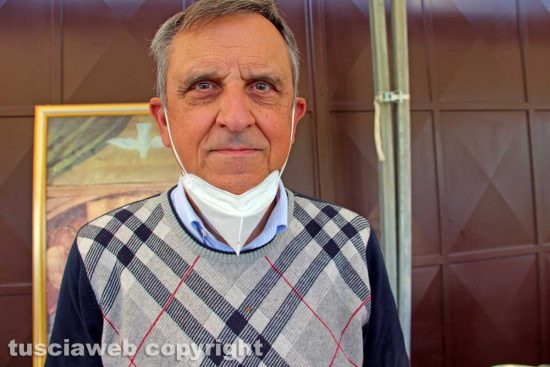 Viterbo - Il presidente dell'associazione Grandori Aldo Piermattei