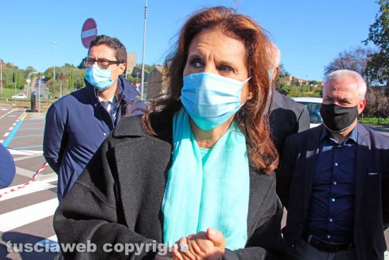 Viterbo - L'assessora Laura Allegrini