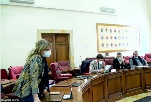Viterbo - Ombretta Perlorca in consiglio provinciale