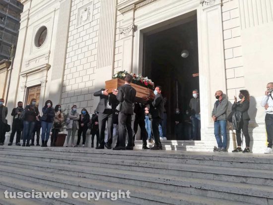 Tarquinia - I funerali di Paola Bovi
