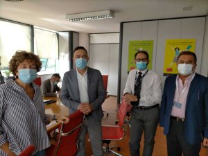 L'incontro con i vertici Cotral