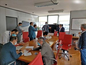 L'incontro con i vertici Cotral