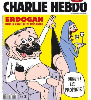 La vignetta di Charlie Hebdo sul presidente turco Erdogan