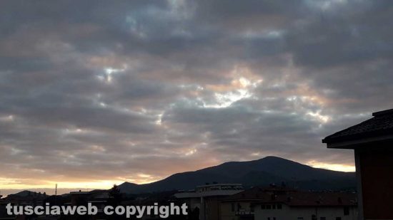 Viterbo all'alba