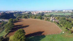 L'area di scavo a Civita Castellana