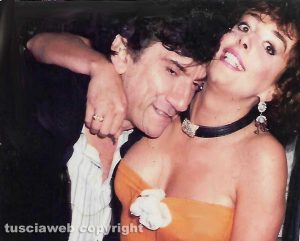 Elisabetta Lupetti con Gigi Proietti