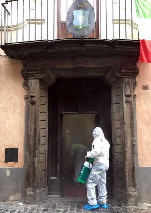 Vasanello - La sanificazione del comune