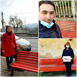 Orte - Le panchine rosse contro la violenza sulle donne