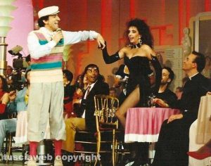 Elisabetta Lupetti con Gigi Proietti