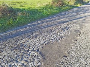 Montefiascone - La strada che collega la frazione Fiordini con la strada Commenda