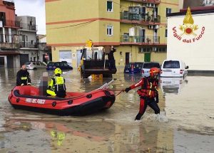 Nubifragio a Crotone