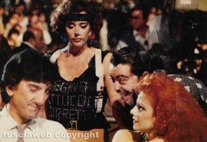 Elisabetta Lupetti con Gigi Proietti