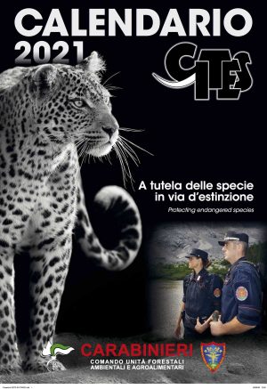 Il calendario Cites dei carabinieri