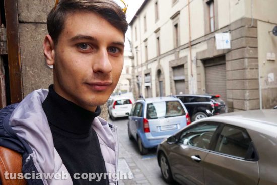 Viterbo - Francesco Febbraro, studente universitario