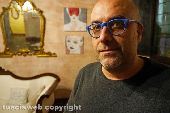 Viterbo - Lo storico dell'arte Antonio Rocca