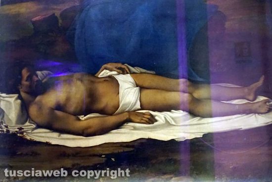 Viterbo - Museo civico - La Pietà di Sebastiano del Piombo