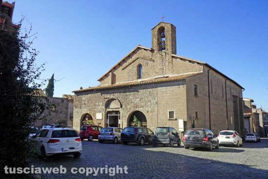 Viterbo - La chiesa di Sant'Andrea a Pianoscarano