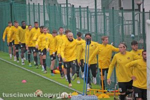 Sport - Calcio - Viterbese - Il primo allenamento di Roberto Taurino