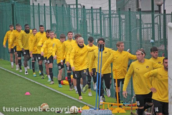 Sport - Calcio - Viterbese in allenamento