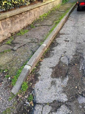 I lavori di asfaltatura del Comune