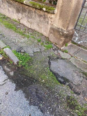 I lavori di asfaltatura del Comune