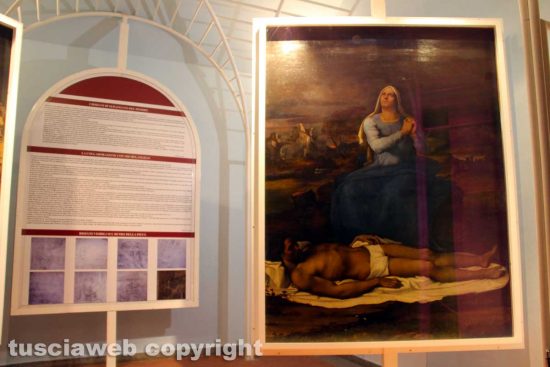 Viterbo - Museo civico - La Pietà di Sebastiano del Piombo