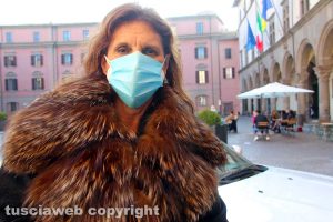 Viterbo - L'assessora Laura Allegrini