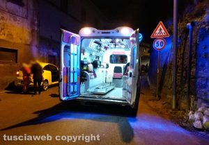 Montefiascone - L'incidente sulla Verentana 