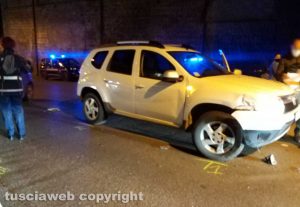 Montefiascone - L'incidente sulla Verentana 