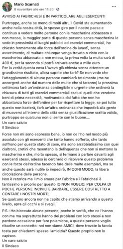 Il post di Mario Scarnati