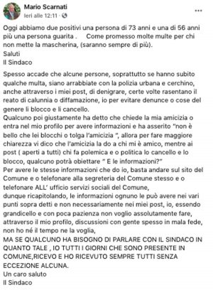 Il post di Mario Scarnati