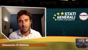 Alessandro Di Battista agli stati generali M5s