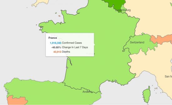 Dati Covid Francia - Oms