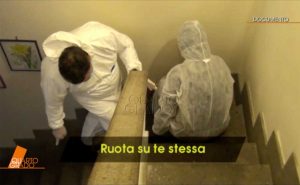 Ronciglione - Il sopralluogo del professor Martino Farneti
