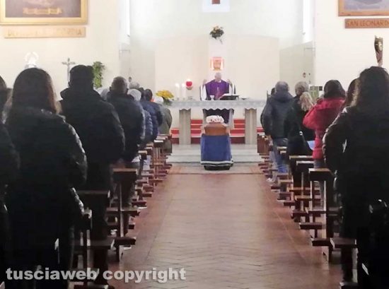 Viterbo - I funerali di Anna Iuzzarelli